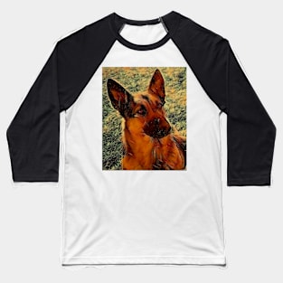 German Shepard Baseball T-Shirt